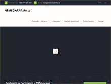 Tablet Screenshot of nemeckafirma.cz